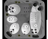 Spa canadien 5 places, 47 jets modèle O547 (1)