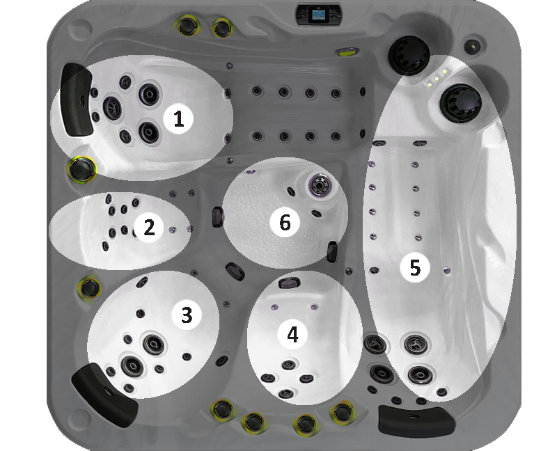 Spa canadien 5 places, 75 jets modèle O575 (1)
