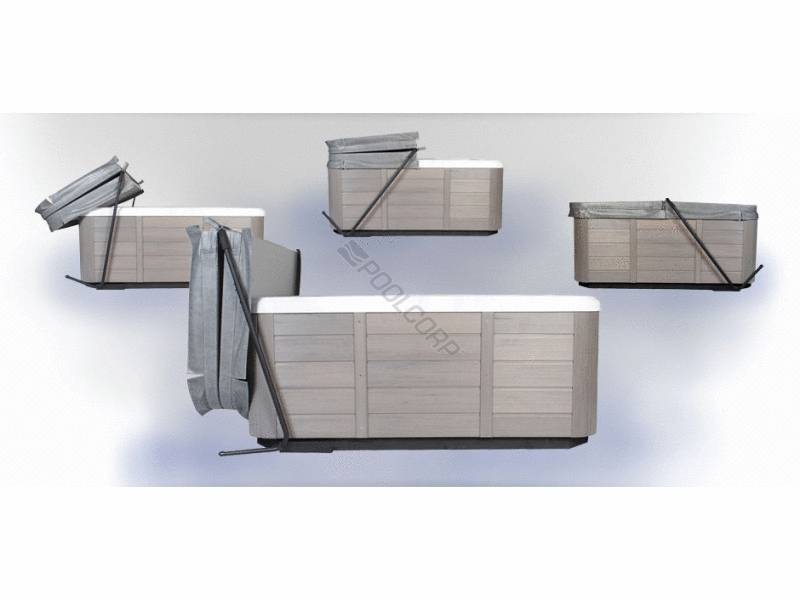 Lève-couverture Cover Rockit (CVV-850-0004) pour petit spa extérieur proche de Grenoble