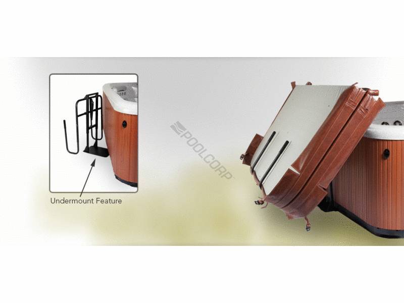 Lève-couverture Cover Caddy pour spa jacuzzi de luxe à Saint Nazaire les Eymes